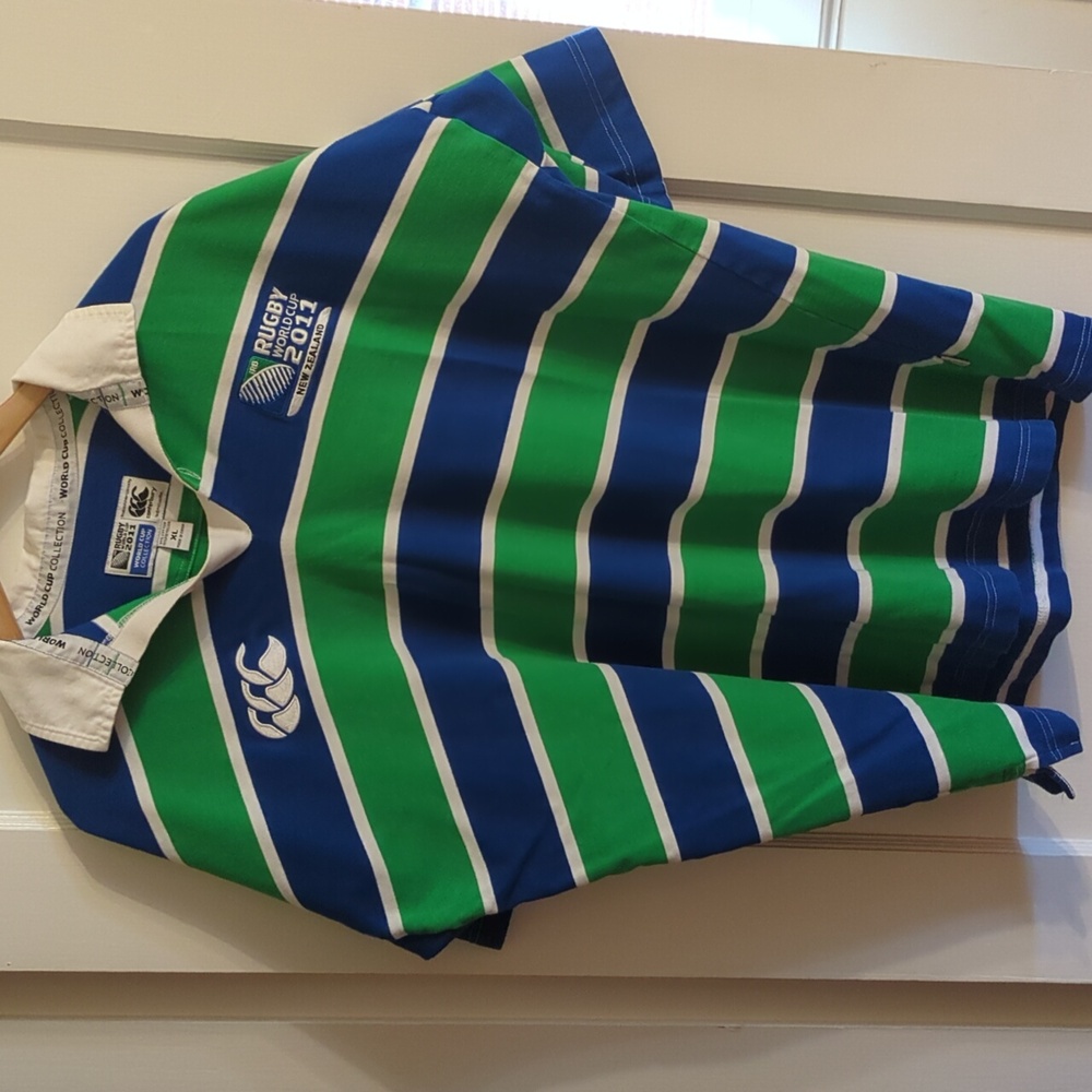 Vintage 2011 New Zealand World Cup Collection Rugby Jersey